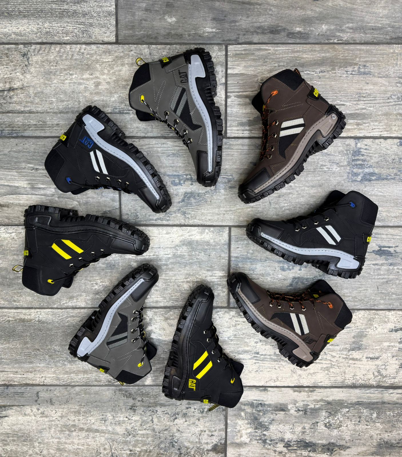 BOTA DELUXE CAT INVADER SEGURIDAD + CAJA